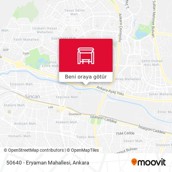50640 - Eryaman Mahallesi harita