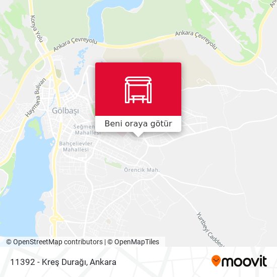 11392 - Kreş Durağı harita