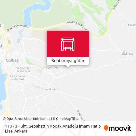 11373 - Şht. Sebahattin Koçak Anadolu İmam Hatip Lise harita