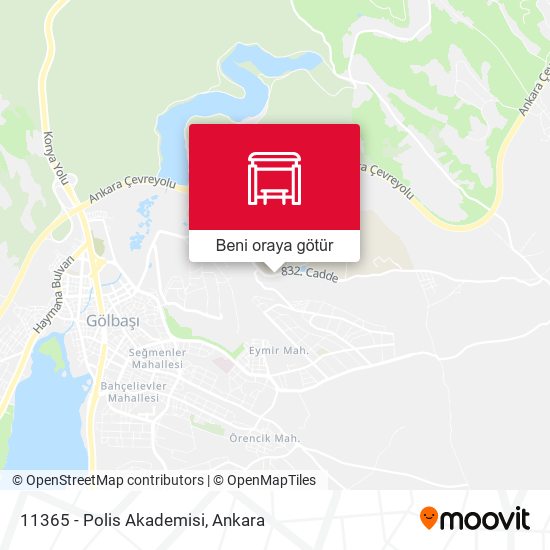 11365 - Polis Akademisi harita