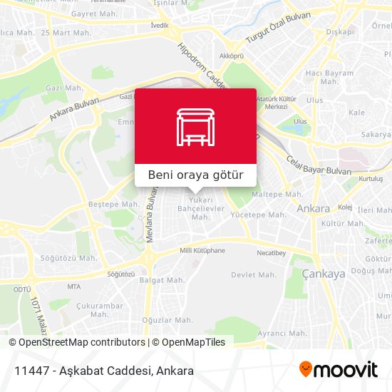 11447 - Aşkabat Caddesi harita