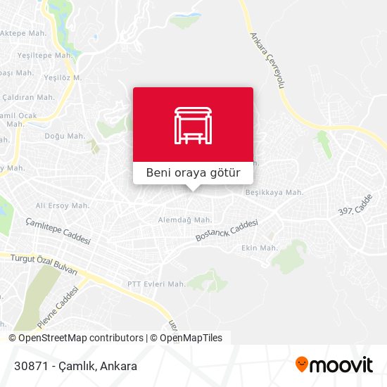 30871 - Çamlık harita