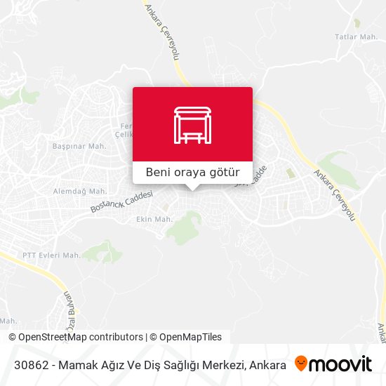 30862 - Mamak Ağız Ve Diş Sağlığı Merkezi harita