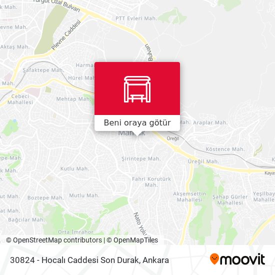 30824 - Hocalı Caddesi Son Durak harita