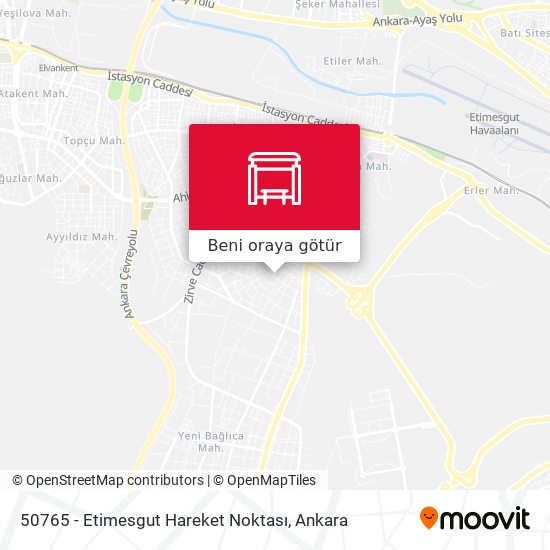 50765 - Etimesgut Hareket Noktası harita