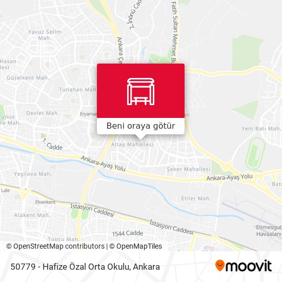 50779 - Hafize Özal Orta Okulu harita