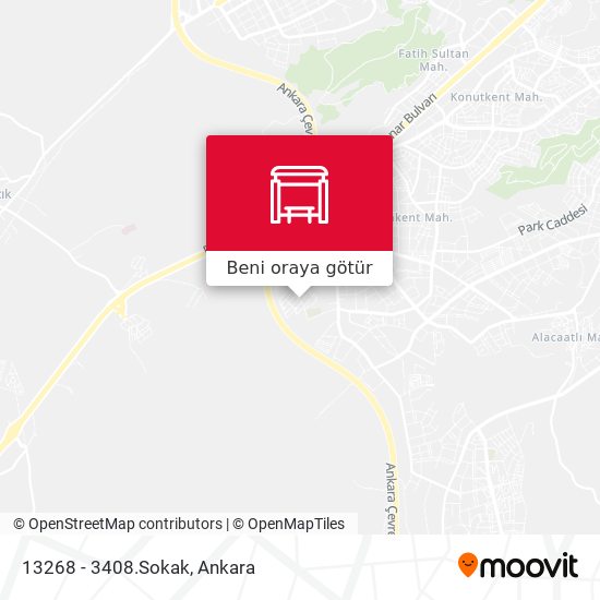 13268 - 3408.Sokak harita