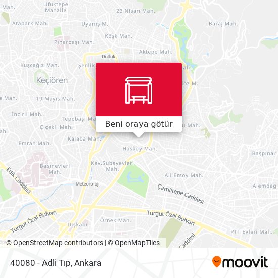 40080 - Adli Tıp harita