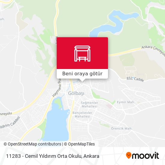 11283 - Cemil Yıldırım Orta Okulu harita