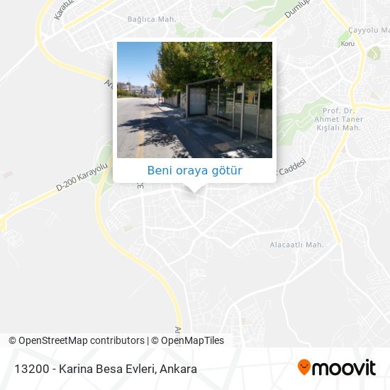 13200 - Karina Besa Evleri harita
