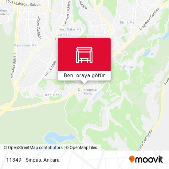 11349 - Sinpaş harita