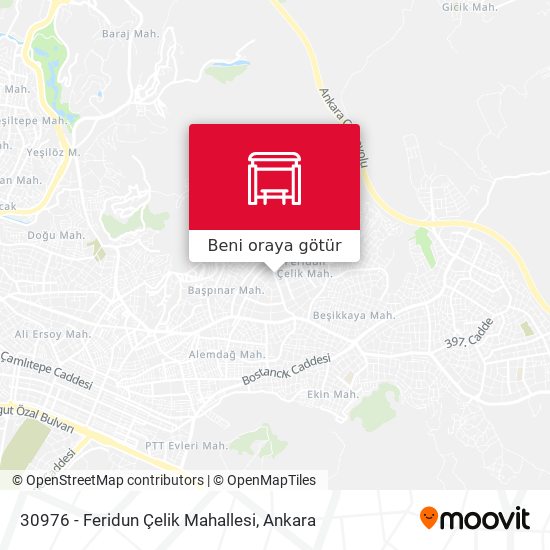 30976 - Feridun Çelik Mahallesi harita
