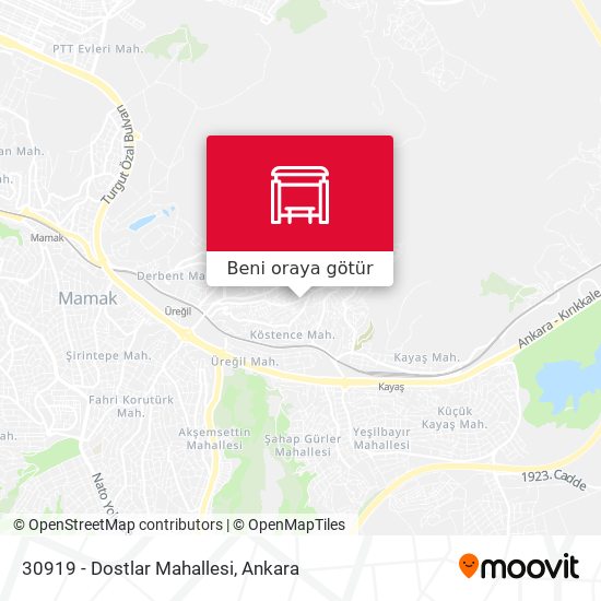 30919 - Dostlar Mahallesi harita