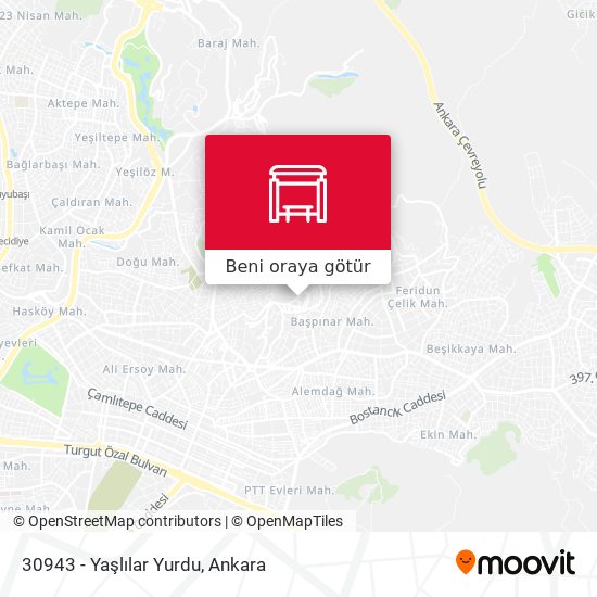 30943 - Yaşlılar Yurdu harita