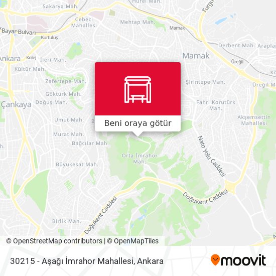 30215 - Aşağı İmrahor Mahallesi harita