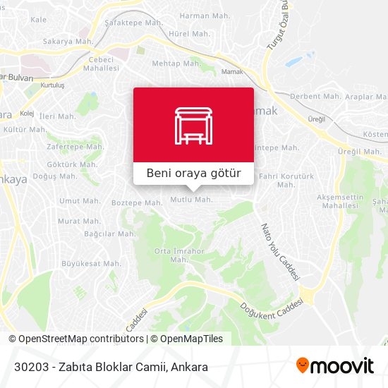 30203 - Zabıta Bloklar Camii harita