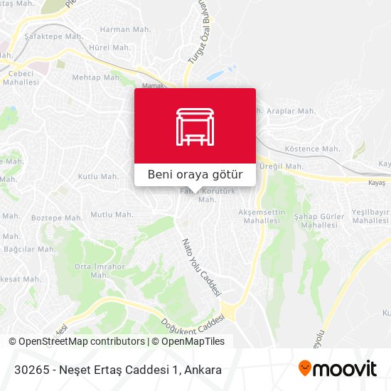 30265 - Neşet Ertaş Caddesi 1 harita