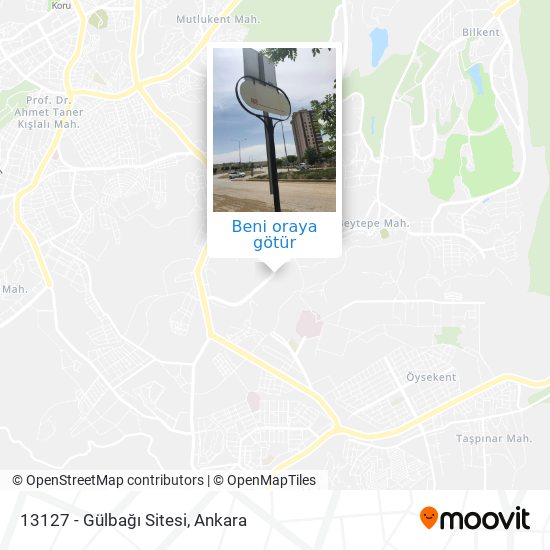 13127 - Gülbağı Sitesi harita