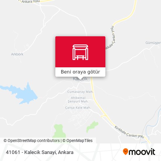 41061 - Kalecik Sanayi harita
