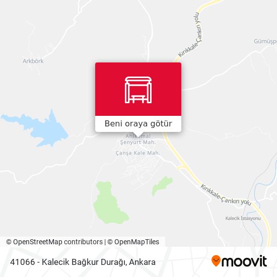 41066 - Kalecik Bağkur Durağı harita