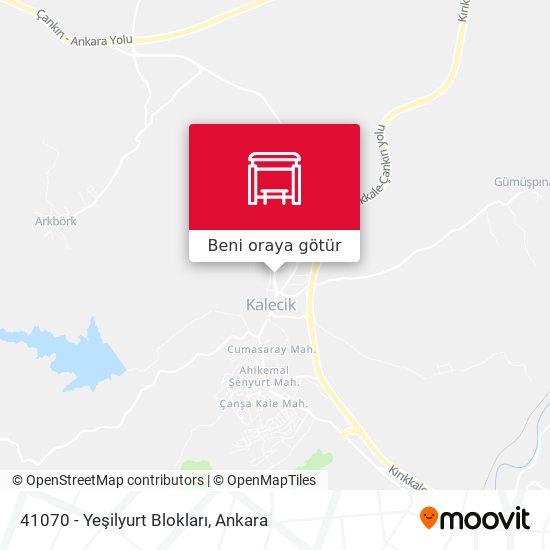 41070 - Yeşilyurt Blokları harita