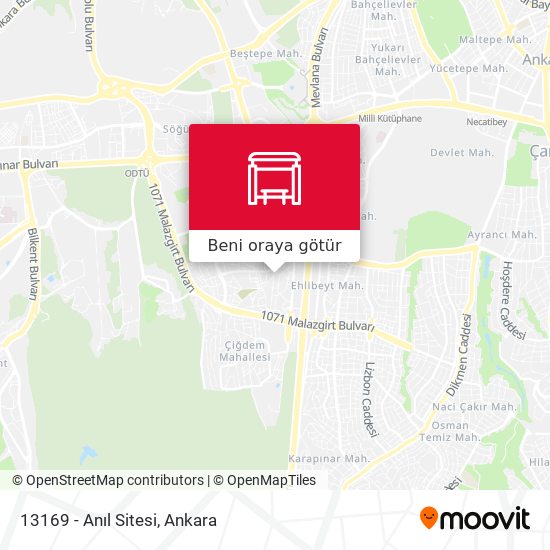 13169 - Anıl Sitesi harita