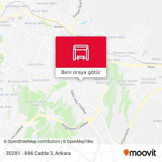 30281 - 846 Cadde 3 harita