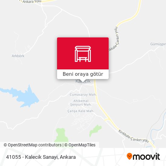 41055 - Kalecik Sanayi harita