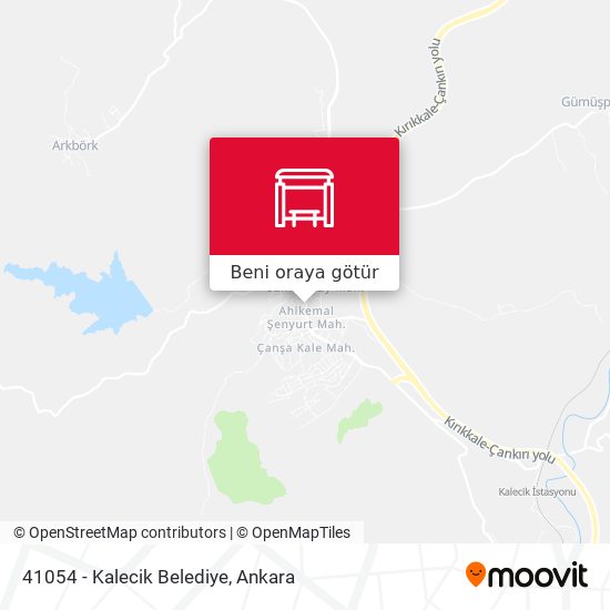 41054 - Kalecik Belediye harita