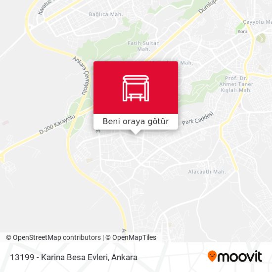 13199 - Karina Besa Evleri harita