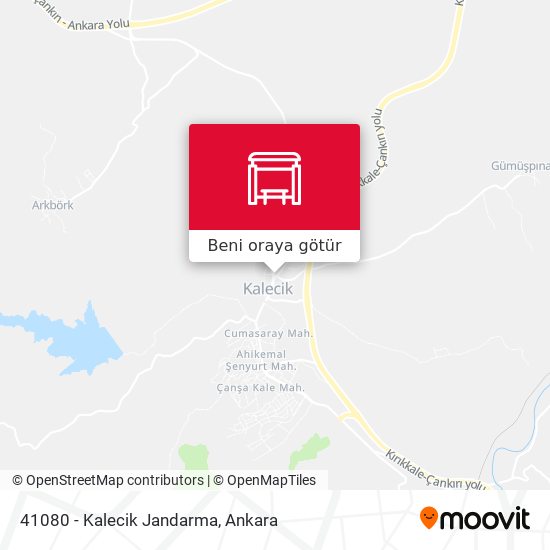 41080 - Kalecik Jandarma harita