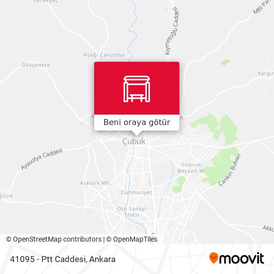 41095 - Ptt Caddesi harita