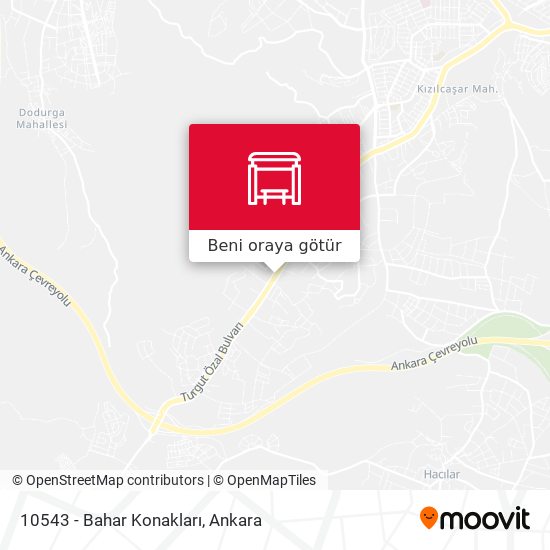 10543 - Bahar Konakları harita