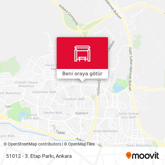51012 - 3. Etap Parkı harita