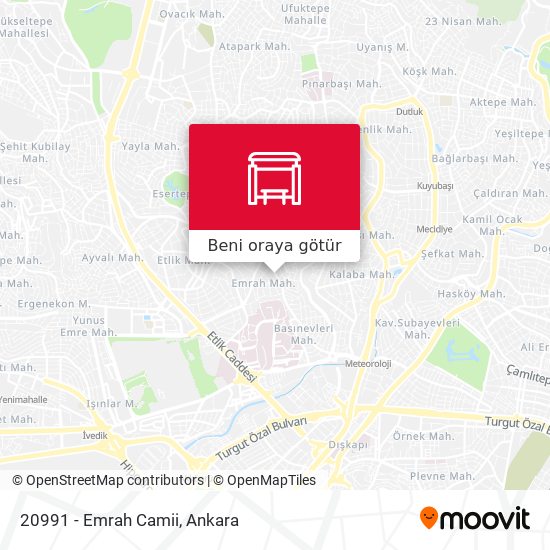 20991 - Emrah Camii harita