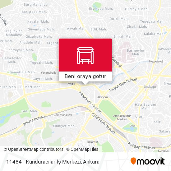11484 - Kunduracılar İş Merkezi harita