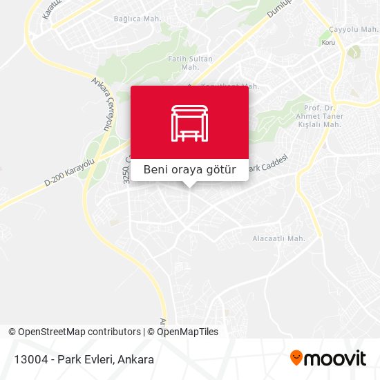 13004 - Park Evleri harita