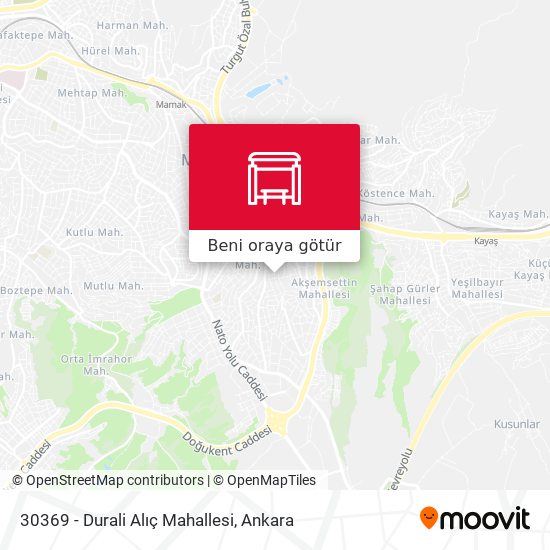 30369 - Durali Alıç Mahallesi harita
