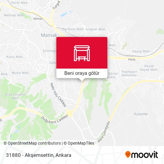 31880 - Akşemsettin harita
