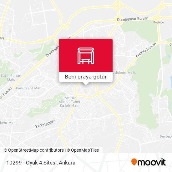 10299 - Oyak 4.Sitesi harita