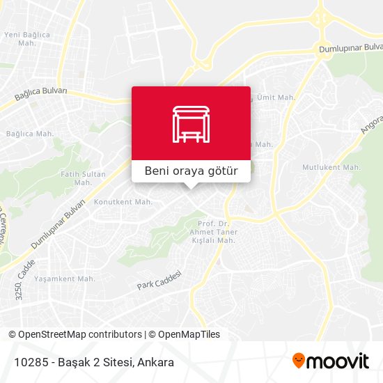 10285 - Başak 2 Sitesi harita