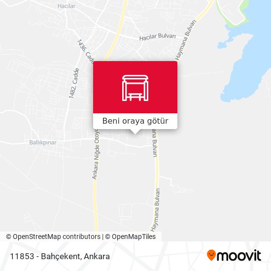 11853 - Bahçekent harita
