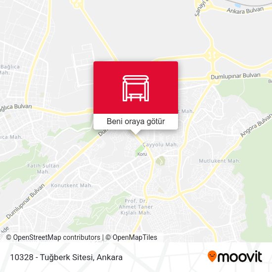 10328 - Tuğberk Sitesi harita