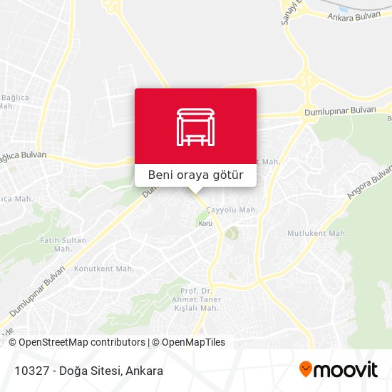 10327 - Doğa Sitesi harita