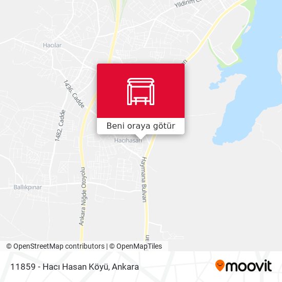 11859 - Hacı Hasan Köyü harita