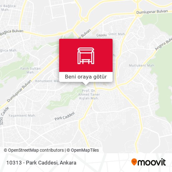 10313 - Park Caddesi harita
