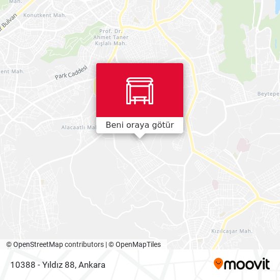 10388 - Yıldız 88 harita