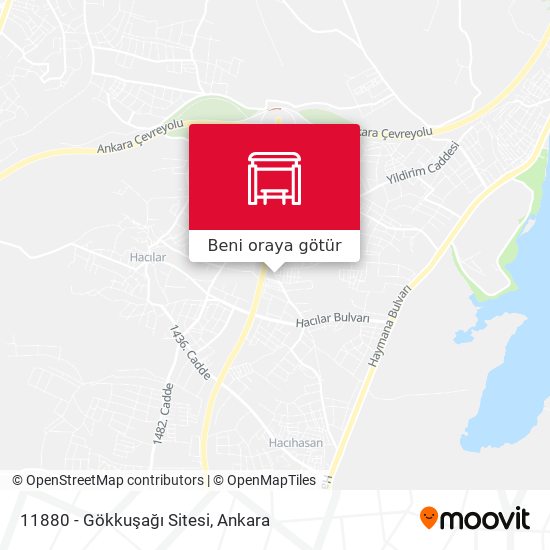 11880 - Gökkuşağı Sitesi harita