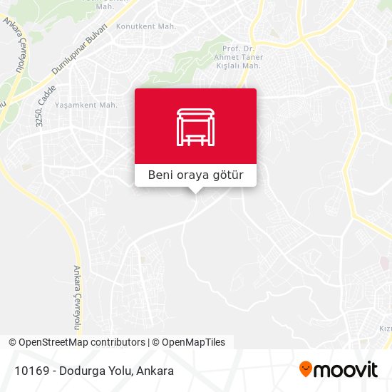 10169 - Dodurga Yolu harita