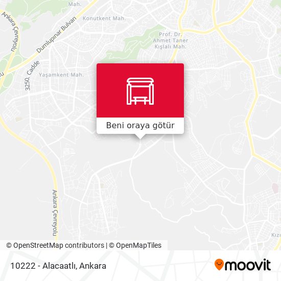10222 - Alacaatlı harita